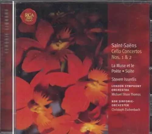 CD: Camille Saint-Saens, Cello Concertos Nos. 1 / 2, 2005, Rca Red Seal