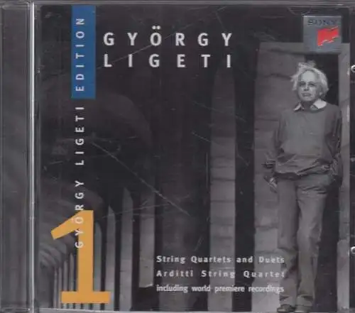 CD: György Ligeti, String Quartets and Duets, 1994, Arditti String Quartet