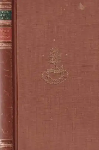 Buch: Väter und Söhne, Iwan, Turgenjew, Deutsche Buch-Gemeinschaft, Roman