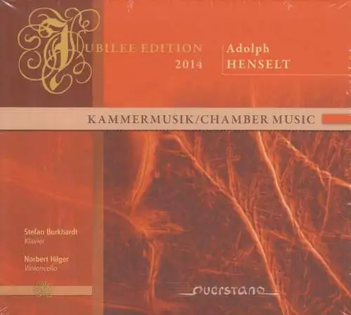 CD: Adolph Henselt Kammermusik, 2014, Jubilee Edition, Querstand, Klassik