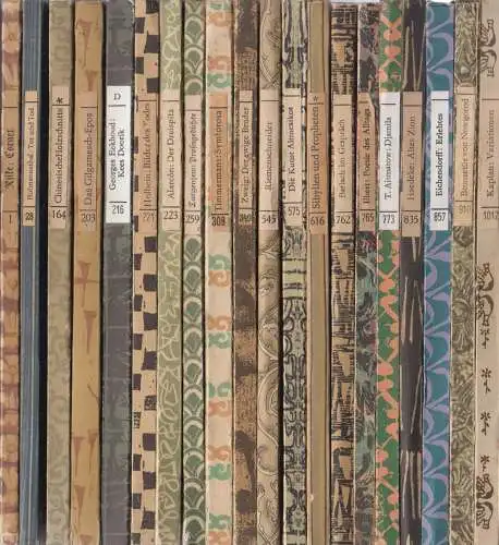 Insel-Bücherei, 20 x Bände der Insel-Bücherei - Sammlung, Insel Verlag