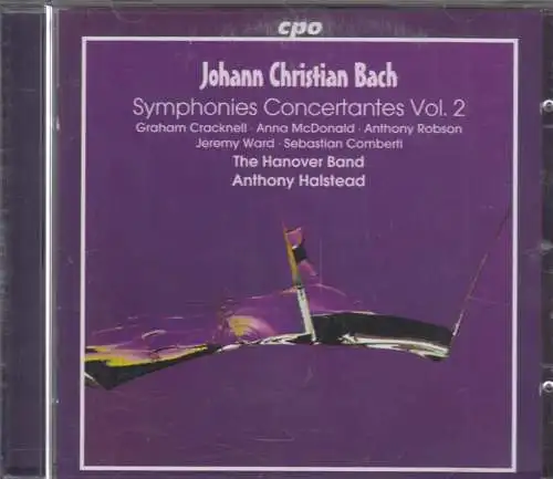 CD: Johann Christian Bach, Symphonies Concertantes Vol. 2, 1997, cpo