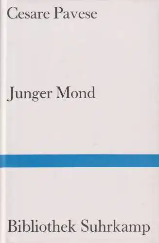 Buch: Junger Mond, Roman, Pavese, Cesare, 1994, Suhrkamp, gebraucht, sehr gut