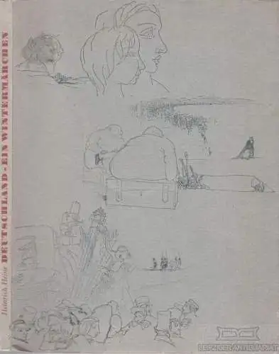 Buch: Deutschland - Ein Wintermärchen, Heine, Heinrich. Hochschuldruck, 1958