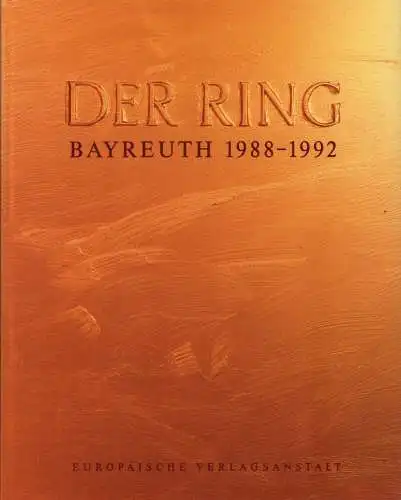 Buch: Der Ring, Lewin, Michael. 1991, Europäische Verlagsanstalt, gebraucht, gut