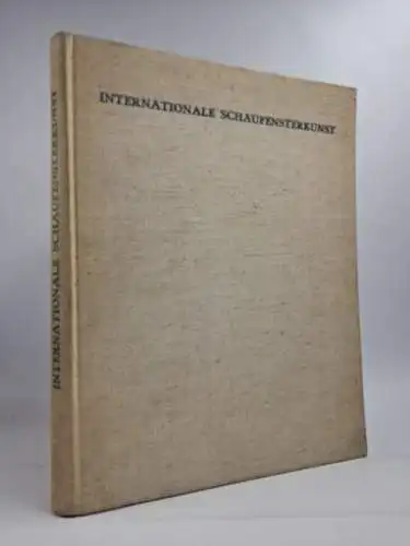 Buch: Internationales Schaufensterbuch, Walter Herdeg, 1951, Stuttgarter Verlag