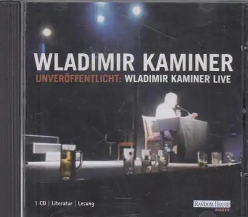 CD: Wladimir Kaminer - Unveröffentlicht. 2005, Live, Random House, sehr gut
