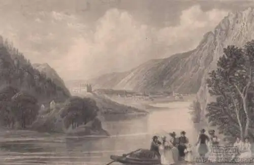 Grein. aus Meyers Universum, Stahlstich. Kunstgrafik, 1850, gebraucht, gut