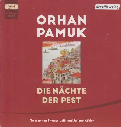 CD-Box: Orhan Pamuk - Die Nächte der Pest. 2021, 3 mp3-CDs, Der Hörverlag