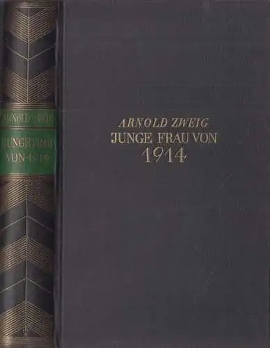 Buch: Junge Frau von 1914, Zweig, Arnold. 1931, Kiepenheuer Verlag 305