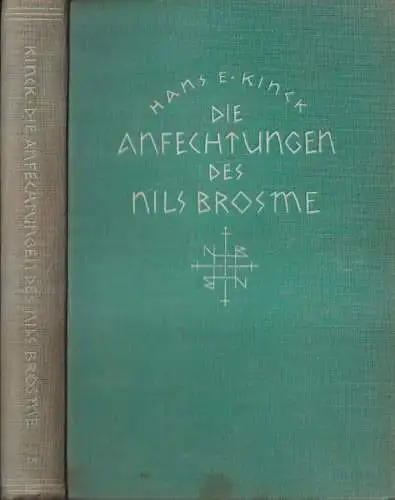 Buch: Die Anfechtungen des Nils Brosme, Roman. Hans E. Kinck, 1926, H. Haessel