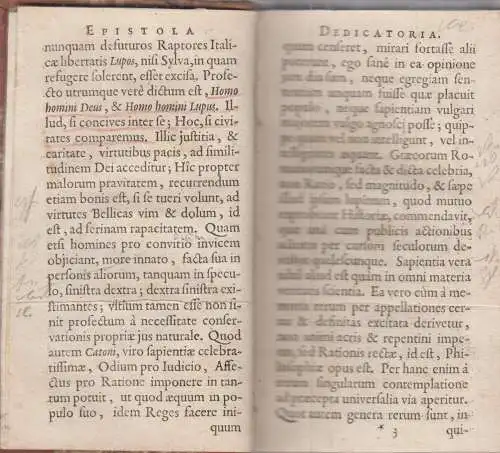 Buch: Elementa Philosophica de Cive. Hobbes, Thomas, 1657, Daniel Elzevir