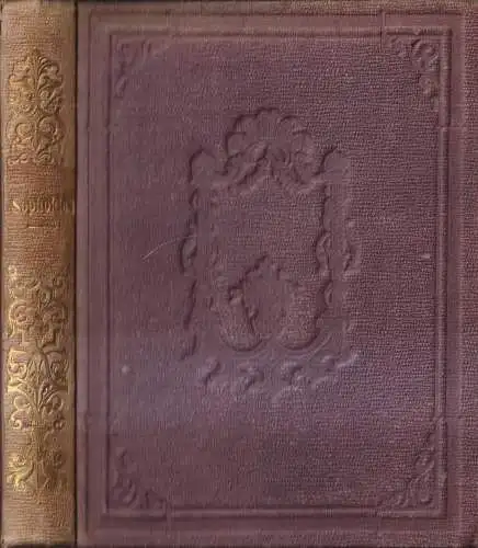 Buch: Die Tragödien des Sophokles, verdeutscht von Johannes Minckwitz, 1853