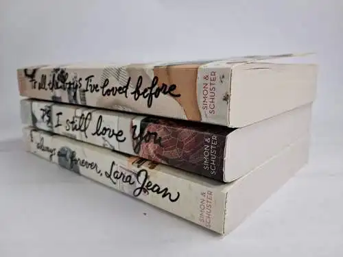 3 Bücher Jenny Han: To all the boys I've loved before; P.S. I still love you ...