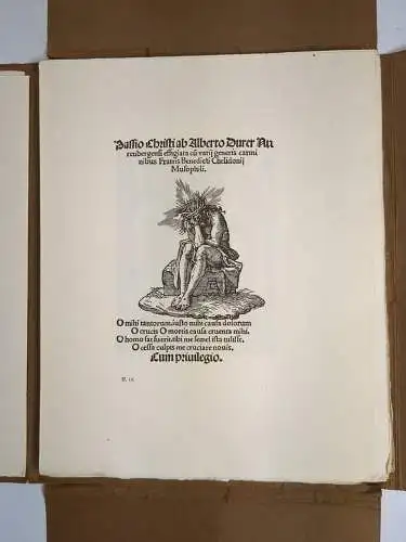 A. Dürer - Kleine Passion phototypisch nachgebildet in der Größe der Originale