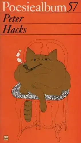 Buch: Poesiealbum 57, Hacks, Peter, 1972, Verlag Neues Leben, gebraucht, gut