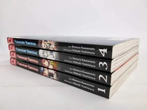 Manga: Purgatory Survival 1-4, Momura Kawamoto & Hideaki Yoshimura, Tokyopop