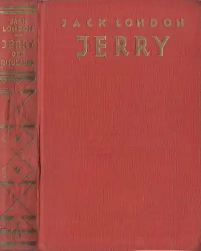 Buch: Jerry, der Insulaner, London, Jack. 1927, Universitas, gebraucht, gut