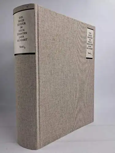 Buch: Die Buchkultur im 19. Jahrhundert. Band 2/2, Maximilian-Gesellschaft, 2019