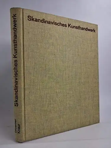 Buch: Skandinavisches Kunsthandwerk, Erik Zahle, 1963, Droemer Knaur Verlag