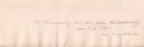 Radierung: Weide am Bach, Gruner, Erich. Kunstgrafik, ca. 1916, gebraucht, gut