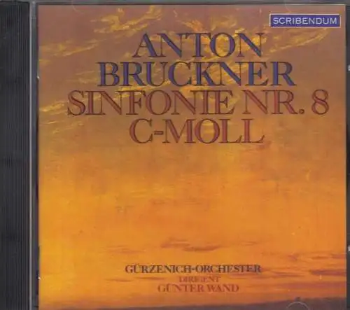 CD: Bruckner, Sinfonie Nr. 8 C-Moll, 1996, Günter Wand, Scribendum, Klassik