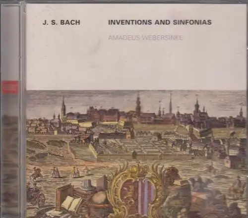 CD: Bach, Inventions and Sinfonias, 2003, Amadeus Webersinke, Edel Classics