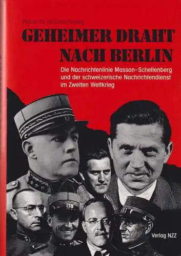 Buch: Geheimer Draht nach Berlin, Braunschweig, Pierre-Th., 1990, NZZ, sehr gut