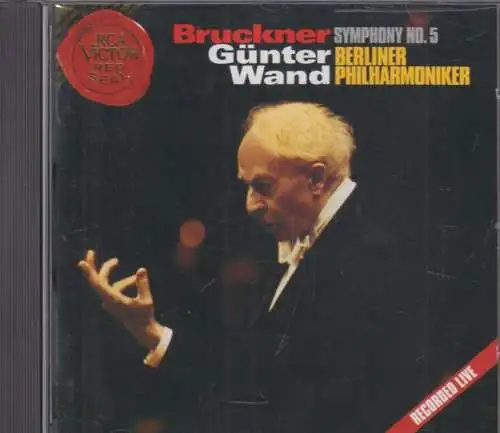CD: Bruckner, Symphony No. 5, 1997, Günter Wand, Rca Red Seal, Klassik, Musik