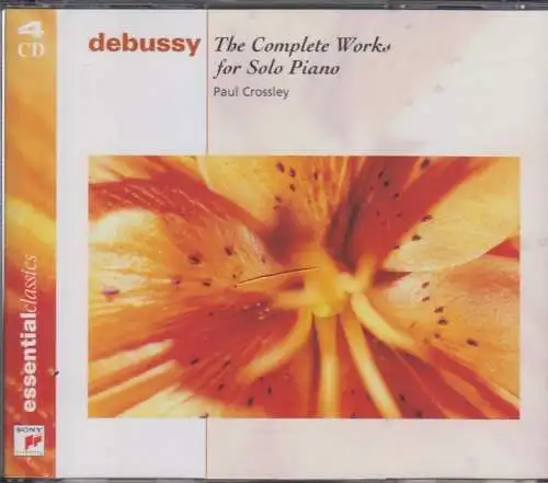 CD-Box: Debussy, The Complete Works for Solo Piano, 2002, Paul Crossley, Klassik