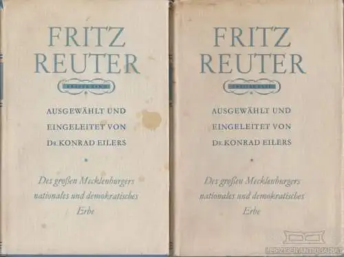 Buch: Des Grossen Mecklenburgers Nationales und Demokratisches Erbe, Reuter