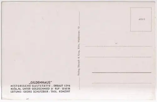 AK Köln am Rhein. Der Dom, Bänisch & Kratz, Postkarte, ungelaufen, Ansichtskarte