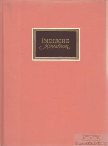 Buch: Indische Miniaturen, Kühnel, Ernst, Verlag Gebr. Mann, gebraucht, gut