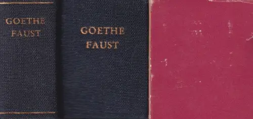 Minibuch: Faust. Goethe, Johann Wolfgang von, Offizin Andersen Nexö