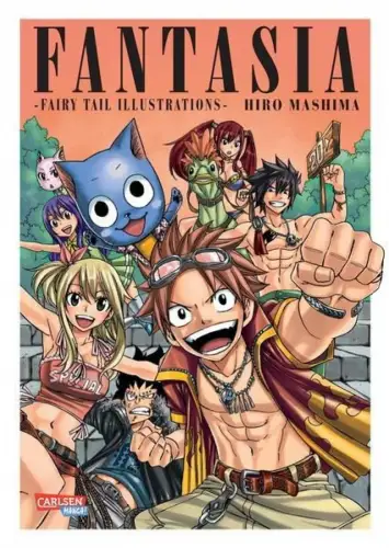 Manga: Fantasia - Fairy Tail Illustrations, Hiro Mashima, 2013, Carlsen Manga