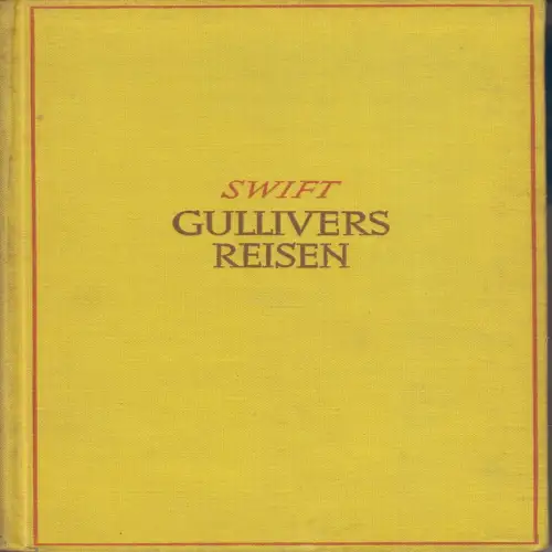 Buch: Gullivers Reisen, Swift, Jonathan, 1948, Verlag Philipp Reclam