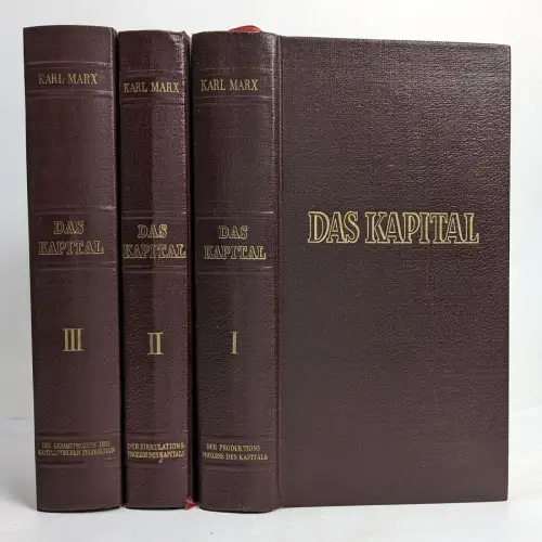 Buch: Das Kapital 1-3, Marx, Karl. 3 Bände, Dietz Verlag, gebraucht, gut