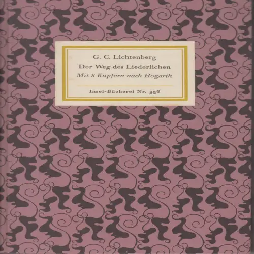 Insel-Bücherei 936, Der Weg des Liederlichen, Lichtenberg, G.C., 1968