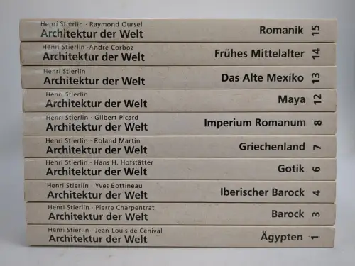 10 Bücher Architektur der Welt: Ägypten, Barock, Gotik, Maya, Romanik, Mexiko...