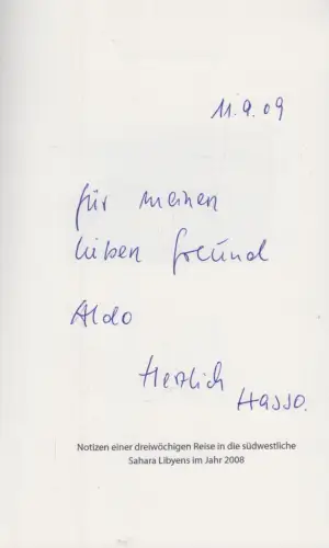 Buch: Im Ockermar, Henninges, Hasso von, 2009, Ein Reisebuch, Signierte Ausgabe