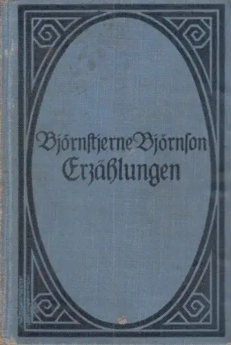 Buch: Erzählungen, Björnson, Björnstjerne. 5 in 1 Bände, gebraucht, gut