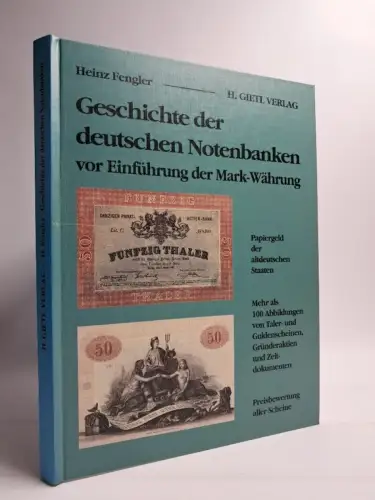 Buch: Geschichte der deutschen Notenbanken vor Einführung der Mark-Währung, 1992