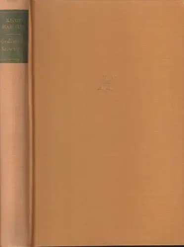 Buch: Gedämpftes Saitenspiel, Hamsun, Knut, 1953, C. Bertelsmann Verlag