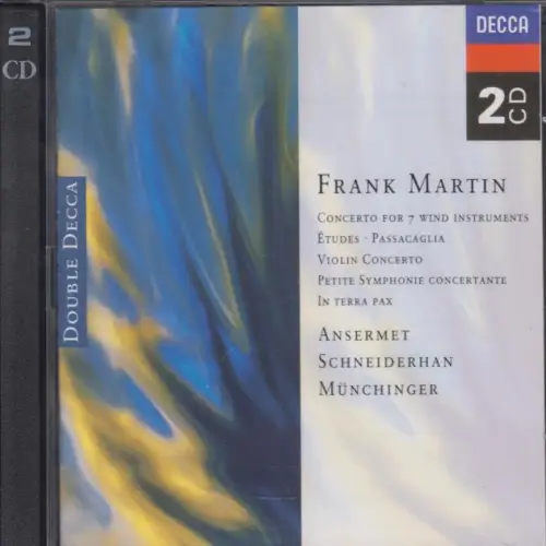 Doppel-CD: Frank Martin, Concerto for 7 wind instruments, Violin Concerto, etc.