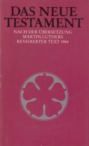 Biblia: Das Neue Testament, Luther, Martin. 1985, gebraucht, gut