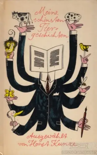 Buch: Meine schönsten Tiergeschichten, Kunze, Horst. 1969, Eulenspiegel Verlag