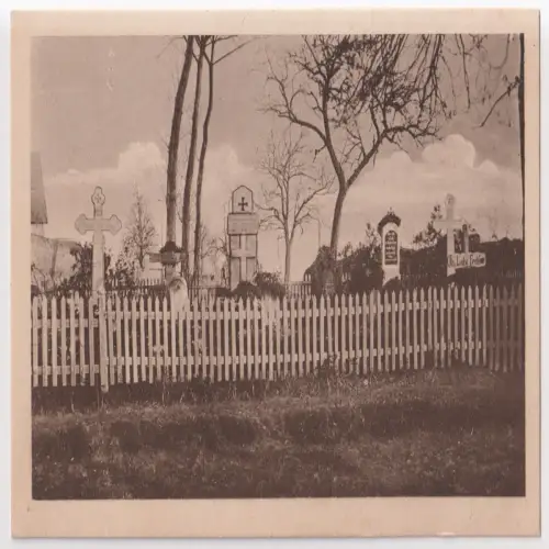 AK Friedhof Kriegsgräber, Wulff & Kleinholz, Cöln, Postkarte, ungelaufen