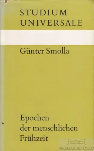 Buch: Studium Universale, Smolla, Günter. 1967, Verlag Karl Alber