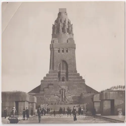 AK Völkerschlacht-Denkmal in Leipzig, Postkarte, Ansichtskarte, ungelaufen