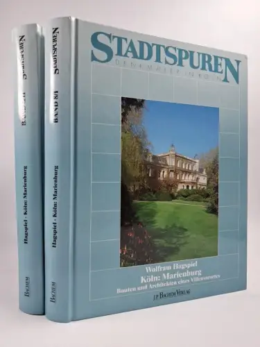 Buch: Köln: Marienburg 1+2, Wolfram Hagspiel. 2 Bände, 1996, Bachem Verlag